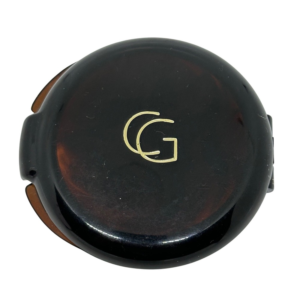 VTG Cover Girl‎ Pressed Powder Medium Brown Tortoise Shell Compact 143A